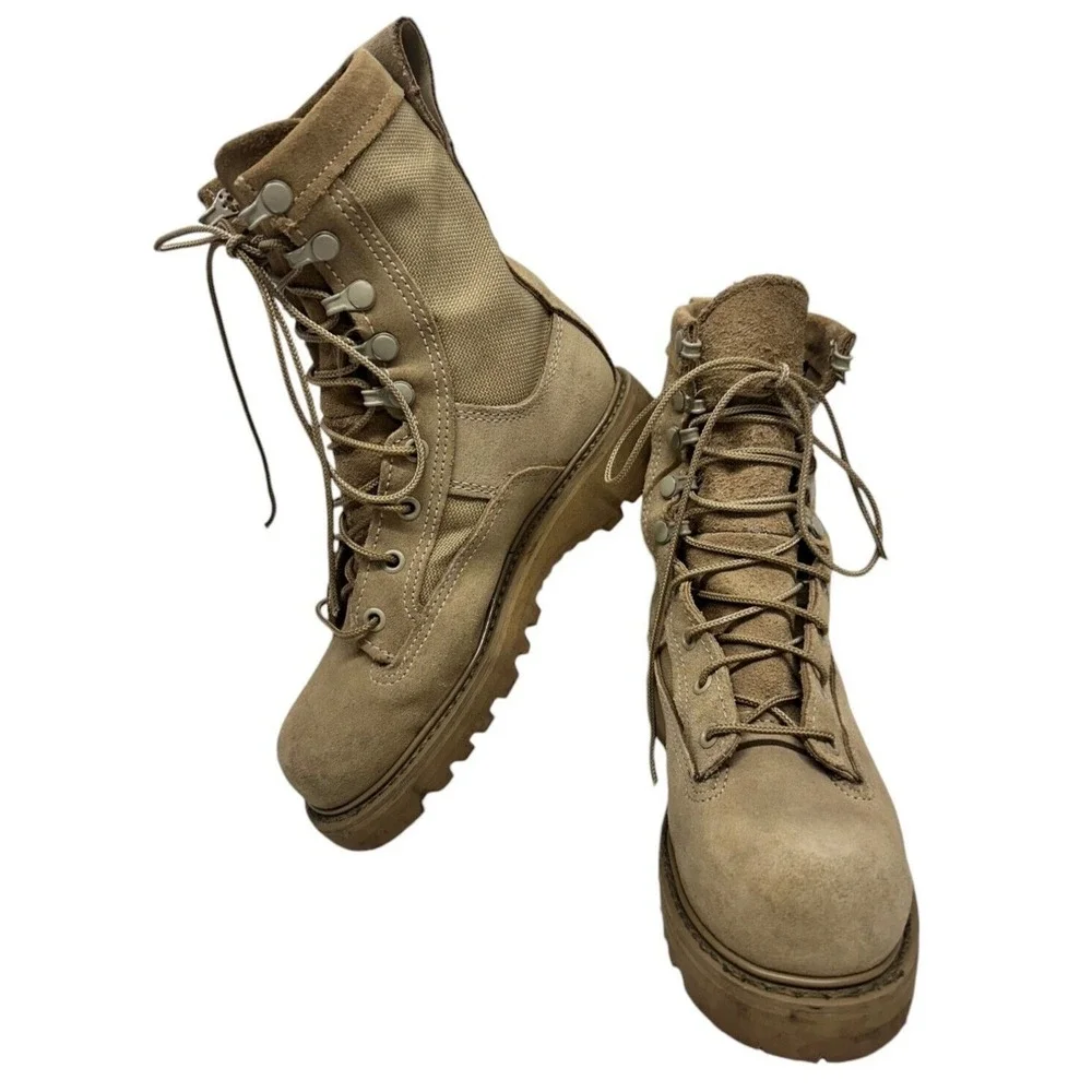 BATES Women Temperate Weather Combat Boots E30500c Waterproof Gore-Tex /Size: 2W